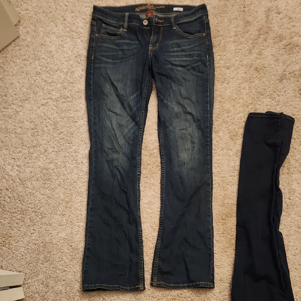 Arizona Women's Dark Blue Boot Cut Jeans
